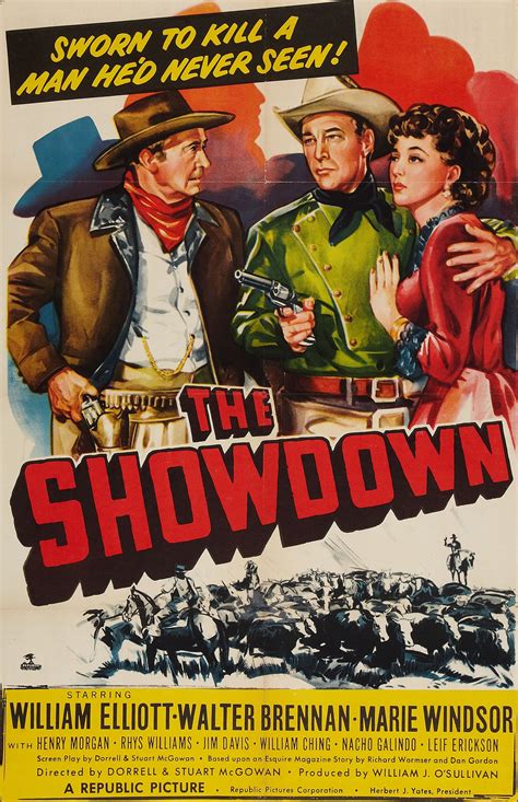 cast of the showdown 1950|bill elliott western movies.